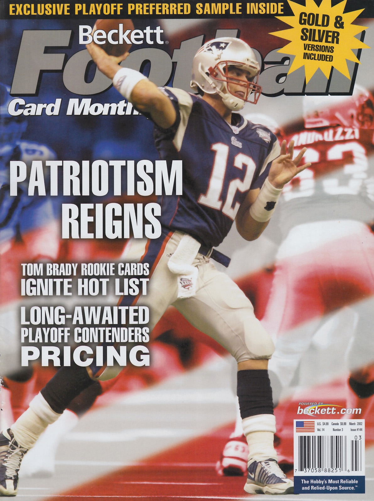 Beckett Football Card (USA-March 2002)